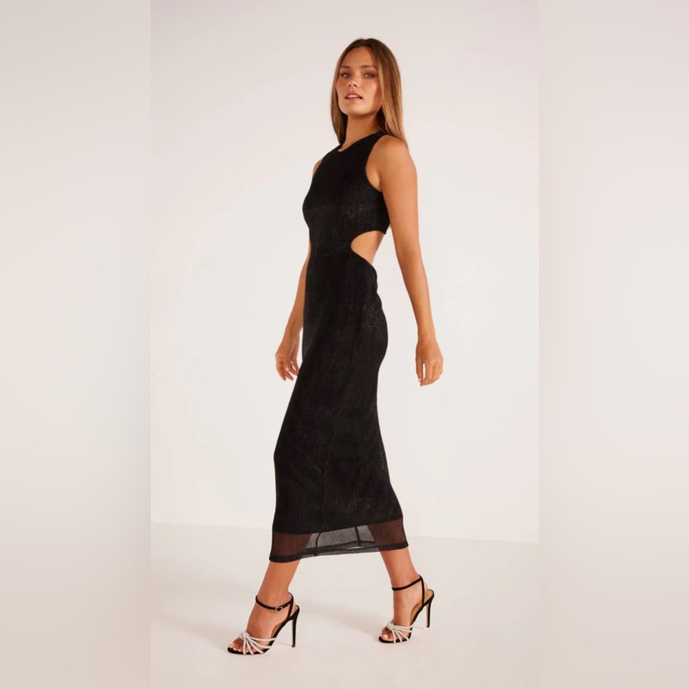 MINKPINK ASTRID CUTOUT MIDI DRESS